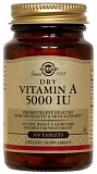 Solgar Dry Vitamin A 1500 mcg (5000 IU) Сухой 100 таблеток