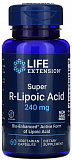 LIFE Extension Super R-Lipoic Acid 240 mg 60 капсул