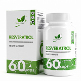 NaturalSupp Ресвератрол Resveratrol 100 мг 60 капсул
