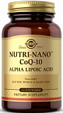 Solgar Nutri-Nano CoQ-10 Alpha Lipoic Acid Softgels 60 капсул