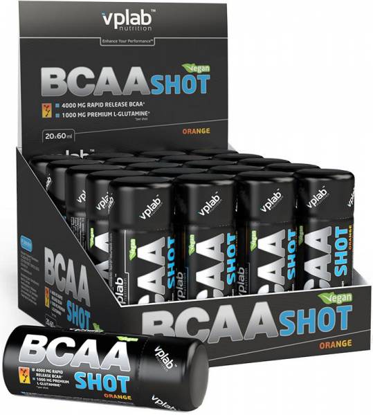 VPLAB BCAA Shot 20 ампул по 60 мл