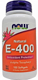 NOW E-400 100 капсул