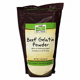 NOW Beef Gelatin Powder 454 грамма