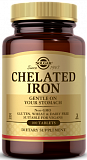 Solgar Chelated Iron Tablets 100 таблеток