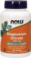NOW Магний Цитрат Magnesium Citrate 200 mg 100 таблеток