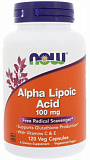 NOW Alpha Lipoic Acid 100 мг 120 капсул